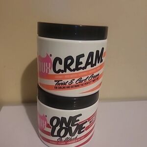 Duox Combo Cream Twist & Curl Cream - Peach/Coral